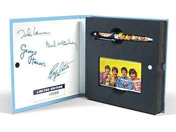 【限定版】THE BEATLESビートルズ　ボールペンカードケース THE Beatles ローラーボール＆カードケース ザ・ビートルズ